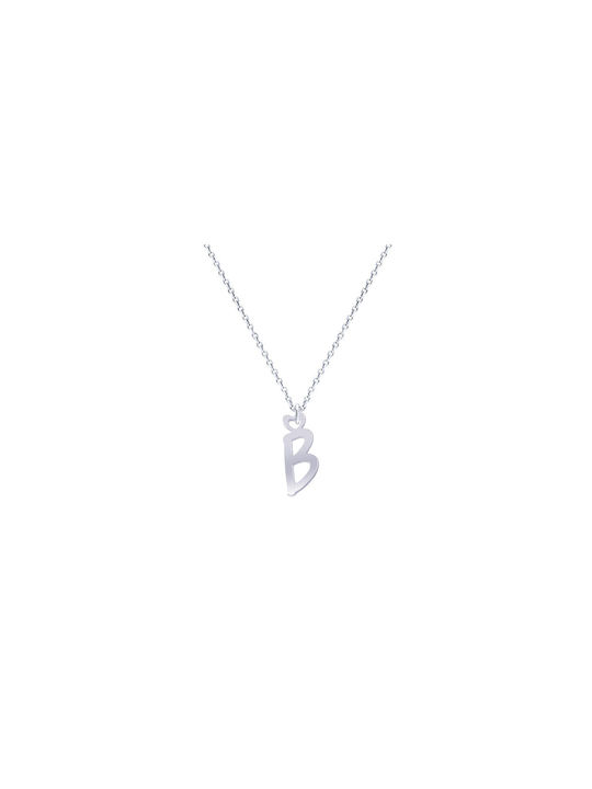 JewelStories Necklace Monogram from Silver