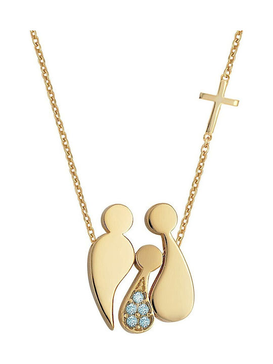 Verorama Necklace Family From Gold Plated Silve...