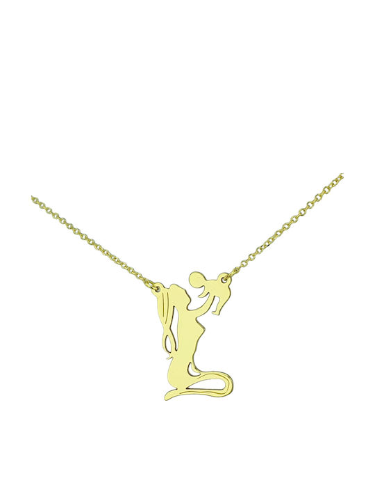 Papadopoulos Gold Κολιέ από Χρυσό 14Κ
