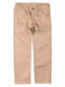Kids' Fabric Pants Beige