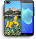 Smartfits Summer Back Cover Yellow (Huawei Y5 2018)