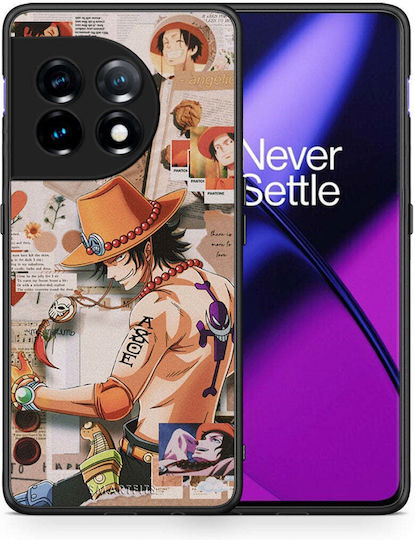 Smartfits Anime Collage Задна корица Оранжев (OnePlus 11)