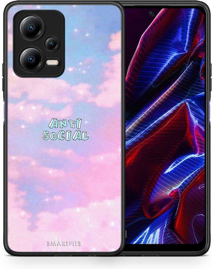Smartfits Anti Social Задна корица (Poco X5)