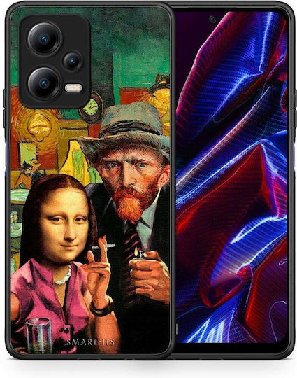 Smartfits Funny Art Back Cover Multicolor (Poco X5)
