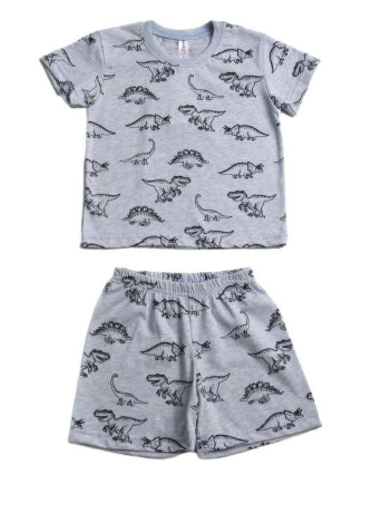 Dreams Kids Pyjamas Summer Gray