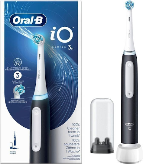 Oral-B iO Series 3n Electric Toothbrush With Pressure Sensor Black