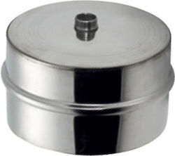 Technometal Capac de Coș de Fum Inox 130mm Argint