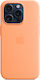 Apple Silicone Back Cover Orange (iPhone 15 Pro)