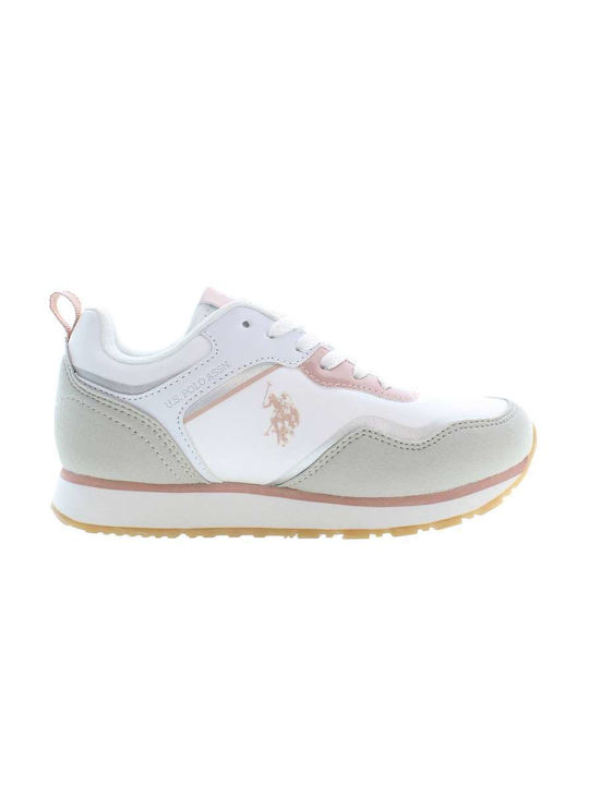 U.S. Polo Assn. Kids Sneakers for Girls White