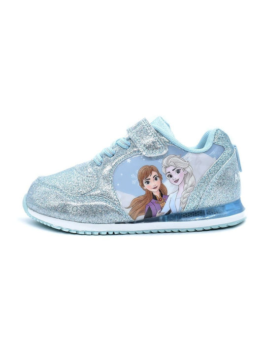 Frozen District Kids Sneakers for Girls Light Blue