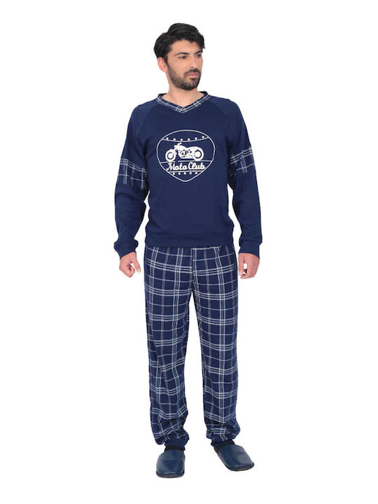 Lydia Creations Pijama pentru copii De iarnă Albastru