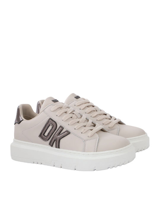 DKNY Marian Γυναικεία Sneakers Μπεζ