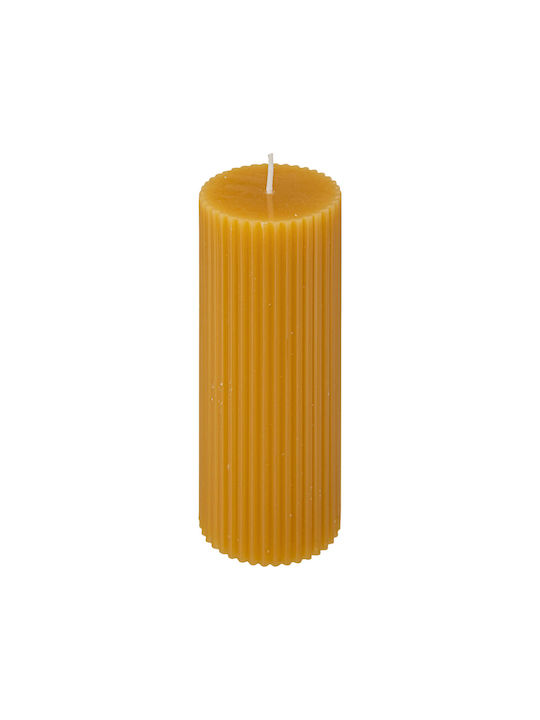 Atmosphera Scented Candle Yellow 1pcs