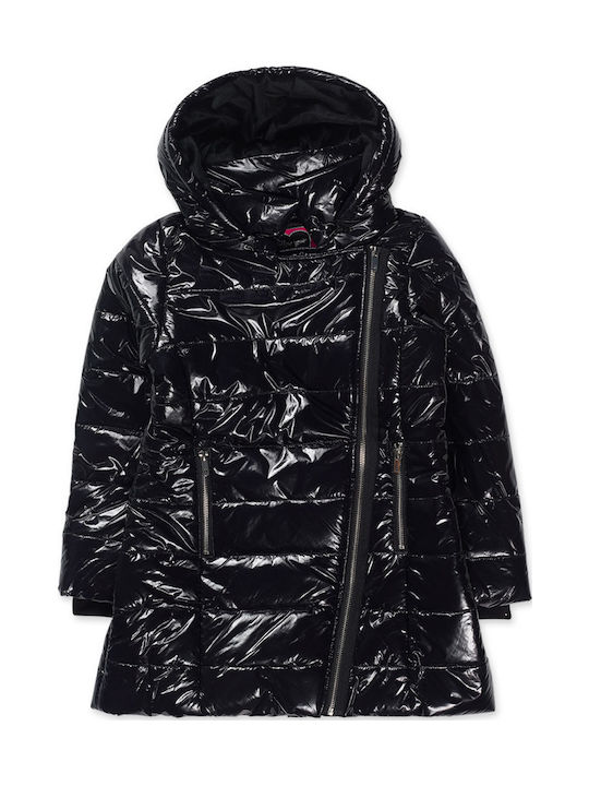 Kids' Casual Jacket with Hood Black