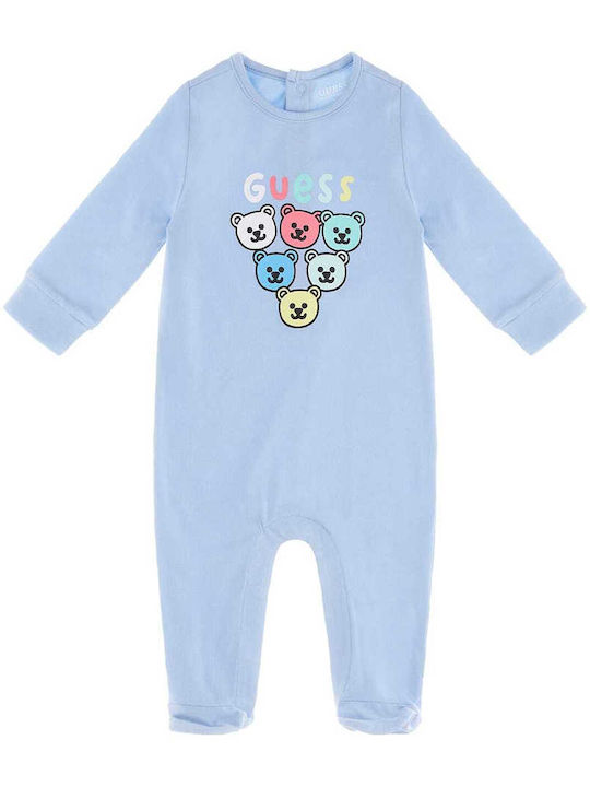 Guess Set Baby Strampler Blau