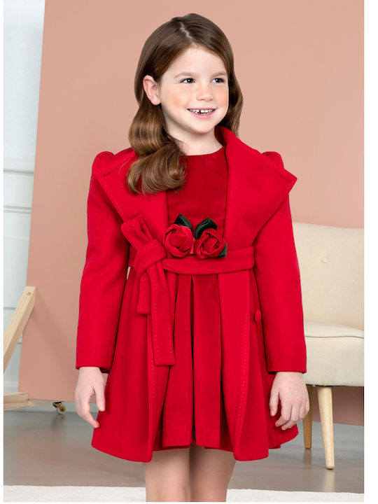 Kids' Coat Red