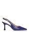 Heels with Strap Purple
