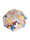 Disney Kinderregenschirm Gebogener Handgriff Princess Stripes Rosa mit Durchmesser 38cm