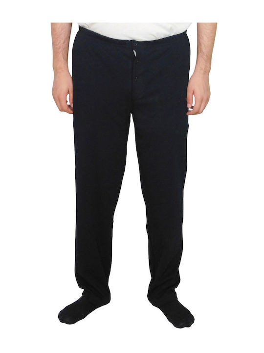 Galaxy Men's Winter Cotton Pajama Pants Black GLX--MAVRO-02M