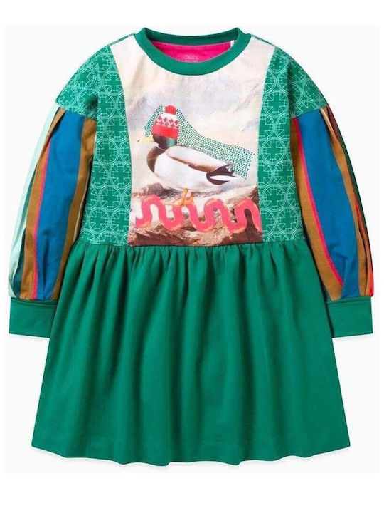 Oilily Kids Dress Green