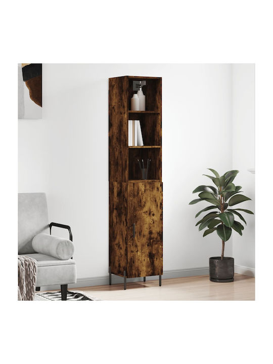 Bookcase Smoky Oak 34.5x34x180cm