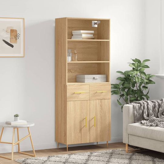 Βιβλιοθήκη 69.5x34x180εκ. Βιβλιοθήκη 69.5x34x180εκ.