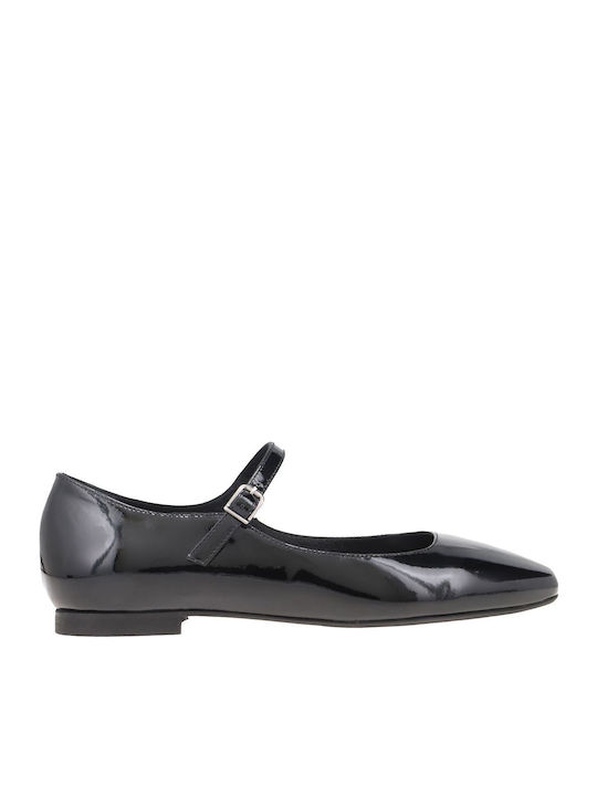 Patent Leather Ballerinas Black