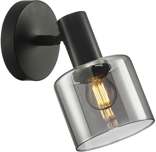Italux Single Spot with Socket E27 in Black Color