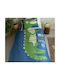 Nima Crocodile Set Kinderbettbezug Einzel mit Kissenbezug Baumwolle Blau 160x240cm