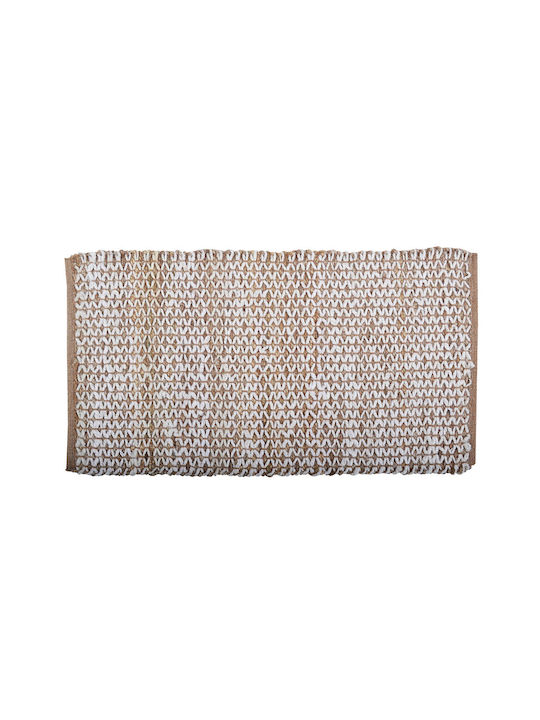 Ankor Teppich Rechteckig Sommer aus Jute Beige