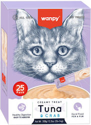 Wanpy Creamy Treat Snack Treats with Ton for Cat 350gr