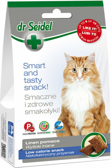 dr Seidel Low Calories Snacks for Elderly Cats 50g