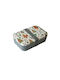 Lunchbox Bamboo Gray 12x12cm 1Stück