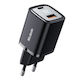 Mcdodo Зарядно Устройство Без Кабел GaN с USB-A Изходен Порт и USB-C Изходен Порт 33W Quick Charge 3.0 Черно CH-1701