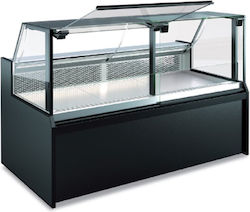 Klimaitalia Βιτρίνα Κρεοπωλείου Sama Υ128xΠ131xΒ120cm
