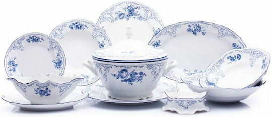 White Porcelain Dinnerware Set 72pcs