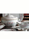 White Porcelain Dinnerware Set 72pcs