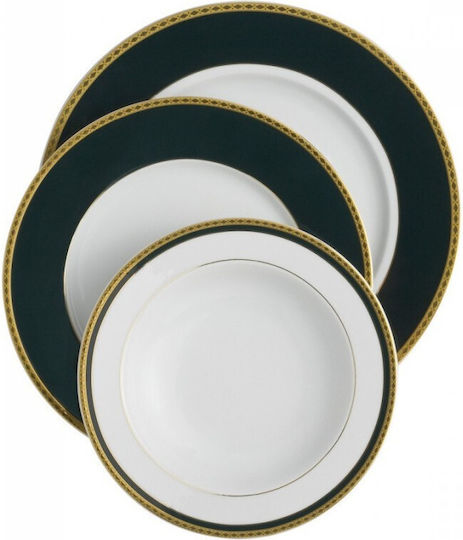 Emfasi Green Porcelain Dinnerware Set 44pcs