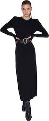 Ale - The Non Usual Casual Maxi Kleid Schwarz