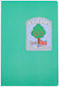 Celestino Friends Of Nature Σημειωματάριο A5 Τιρκουάζ