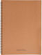 Celestino Notebook A4 Brown