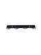 Wall Hanger Metal 4 Hooks Black 35x6x4cm