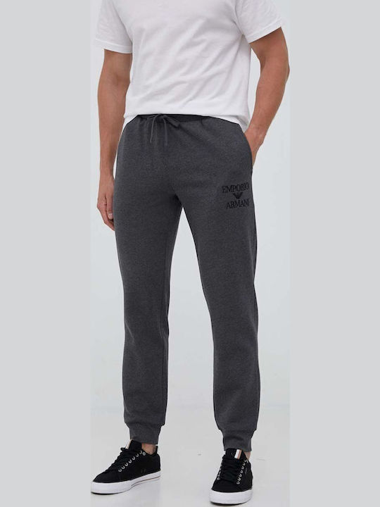 Emporio Armani Παντελόνι Φόρμας με Λάστιχο Γκρι