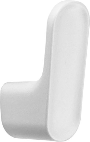 Viefe Метална Стенна Закачалка Бяла 1.75x4.11x5.12см