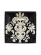 Dekorative Platte Platz Polyresin Schwarz 1Stück 37x37x4.5cm