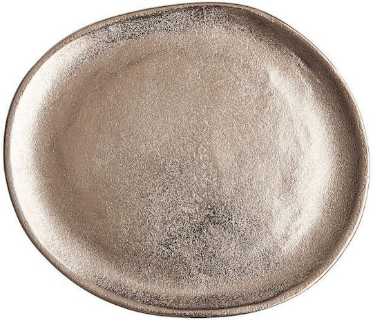 Butlers Διακοσμητική Πιατέλα Μεταλλική Χρυσή 22x22εκ.