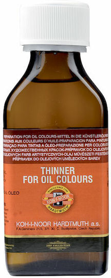 Koh-I-Noor Thinner Oil Bottle Solvent Painting 100ml 1pcs