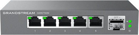 Grandstream GWN7700M Unmanaged L2 Switch με 5 Θύρες Ethernet και 1 SFP Θύρα