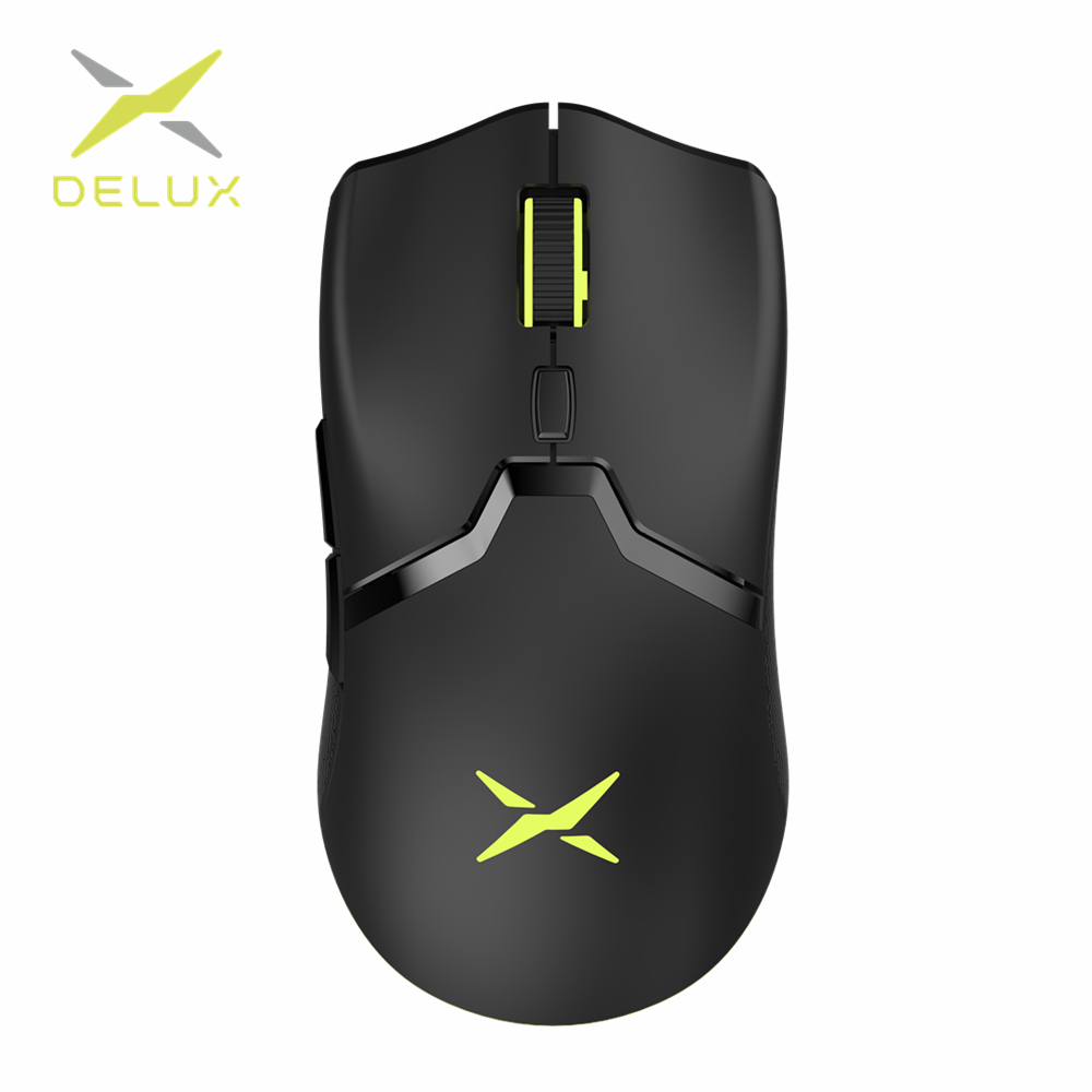 Delux M800DB Wireless RGB Gaming Mouse 4000 DPI Black | Skroutz.mt