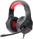 Redragon Theseus H250 Over Ear Gaming Headset με σύνδεση 3.5mm